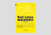 Kali Linux高级渗透测试（原书第2版）中文高清版PDF下载