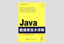 Java数据库技术详解 李刚著  PDF下载